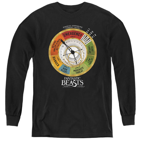 Fantastic Beasts Threat Gauge Youth Long Sleeve T-Shirt