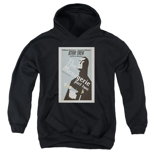 Star Trek The Menagerie Part Two Black Youth Hoodie