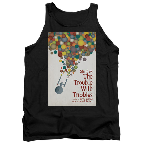 Star Trek Juan Ortiz The Trouble With Tribbles Black Tank Top
