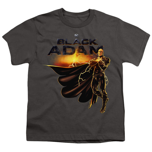 Black Adam Black Adam Logo With Character Youth/Toddler T-Shirt