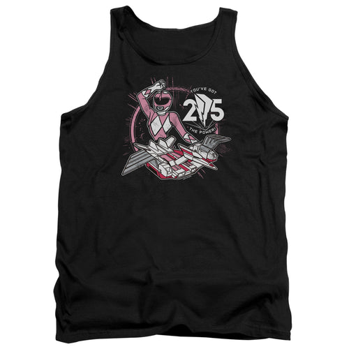 Mighty Morphin Power Rangers Pink 25 Tank Top