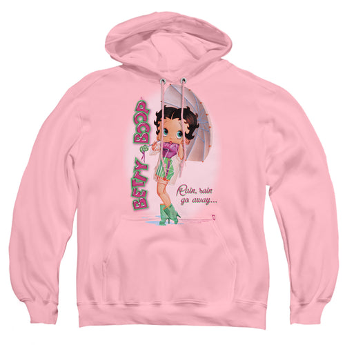 Betty Boop Rain Rain Go Away Pullover Hoodie