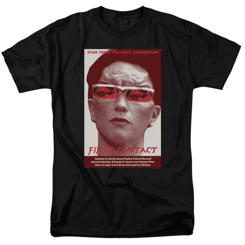 Star Trek First Contact Black T-Shirt