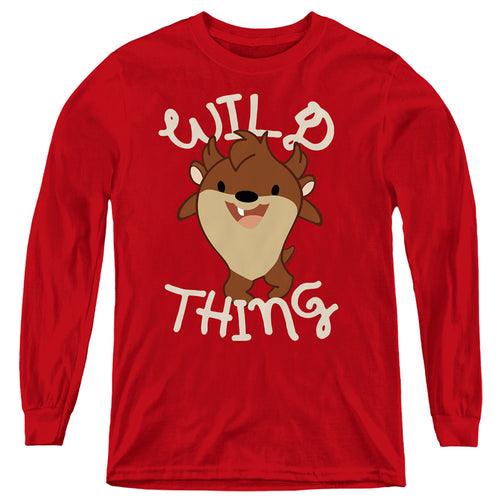 Looney Tunes Wild Thing Kid Youth Long Sleeve T-Shirt