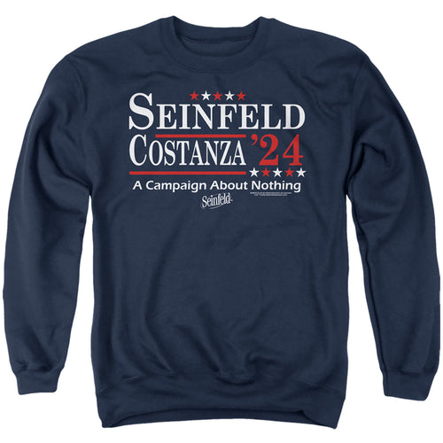 Seinfeld Campaign About Nothing Crewneck Sweatshirt