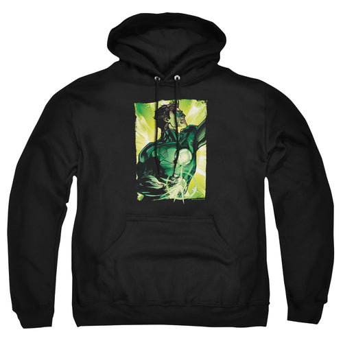 Green Lantern Up Up Pullover Hoodie