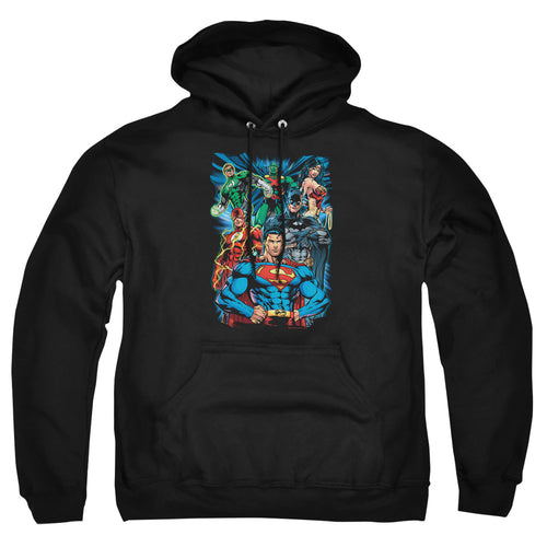 Justice League Justice Is Served Pullover Hoodie