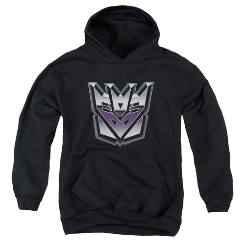 Transformers Decepticon Airbrush Logo Youth Hoodie