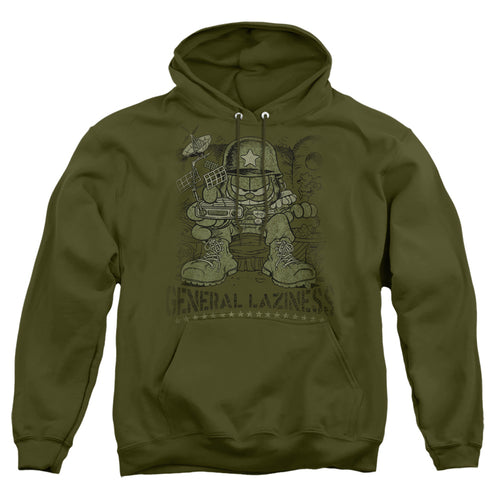 Garfield General Laziness Pullover Hoodie