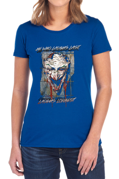 Batman Just For Laughs Womens T-Shirt