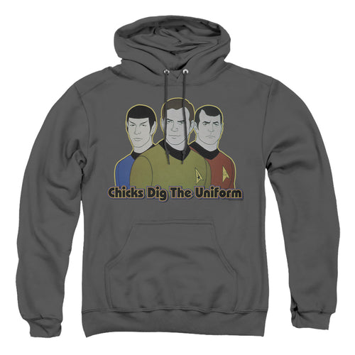 Star Trek Chicks Dig It Pullover Hoodie