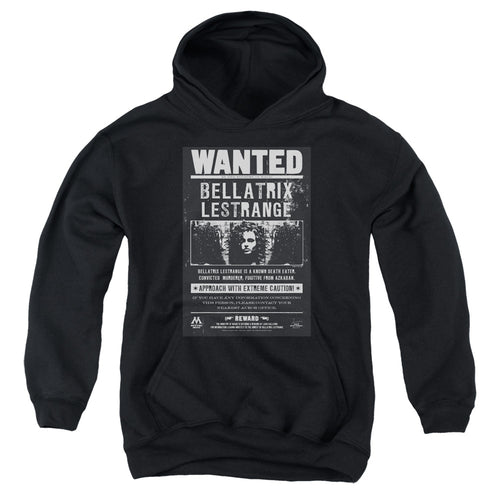 Harry Potter Wanted Bellatrix Youth Hoodie