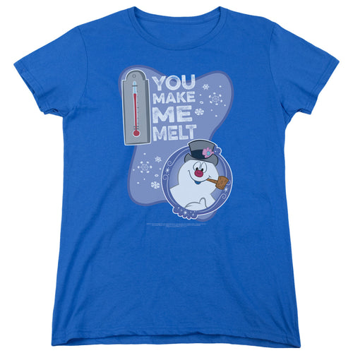 Frosty the Snowman Melt Womens T-Shirt
