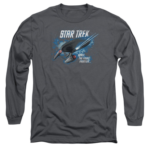 Star Trek The Final Frontier Enterprise Long Sleeve T-Shirt