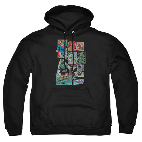 DC Comics Justice League Boxes Pullover Hoodie