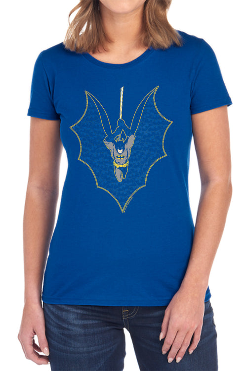 Batman Bat Fill Womens T-Shirt
