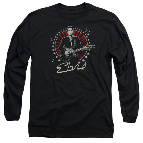Elvis Presley Stars Long Sleeve T-Shirt