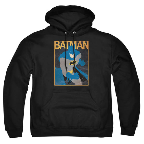 Batman Simple Bm Poster Pullover Hoodie