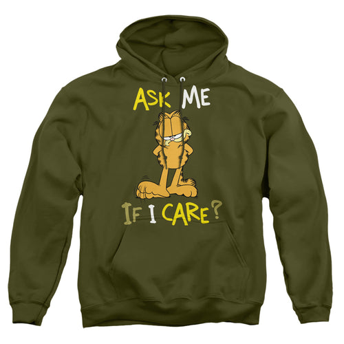 Garfield Ask Me If I Care Pullover Hoodie