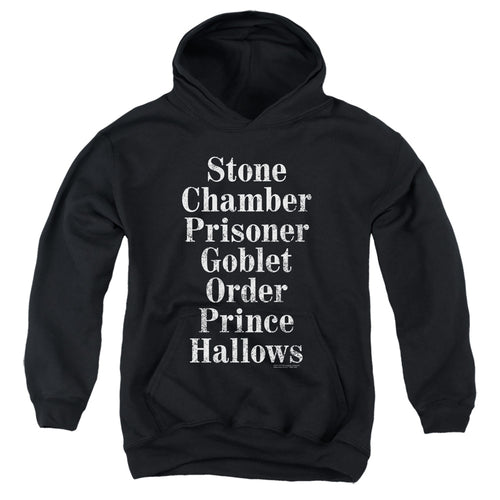 Harry Potter Titles Youth Hoodie