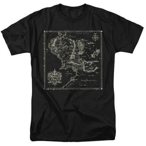 Lord of the Rings Map Of Me T-Shirt