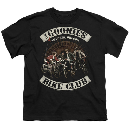 The Goonies Bike Club Black Youth/Toddler T-Shirt