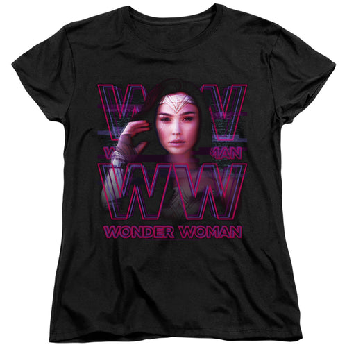 Wonder Woman 1984 Vaporwave Womens T-Shirt