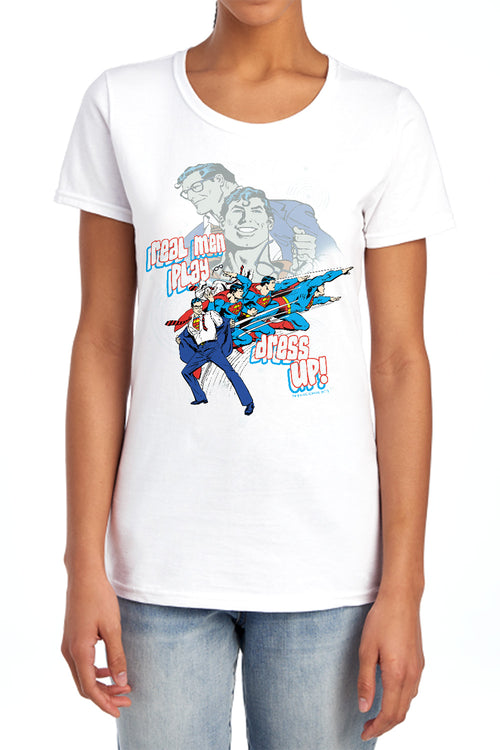DC Comics Real Men Womens T-Shirt