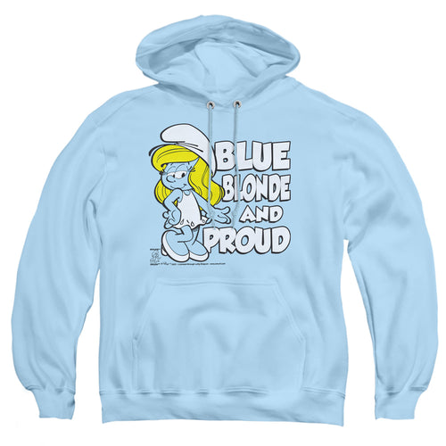The Smurfs Blue, Blonde and Proud Pullover Hoodie