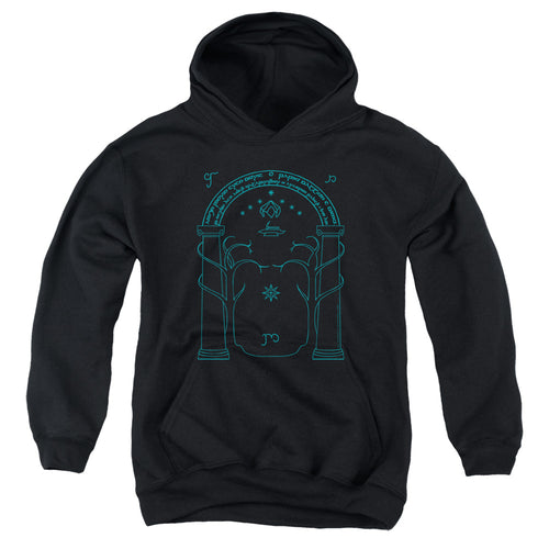 Lord of the Rings Doors Of Durin Youth Hoodie