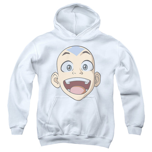 Avatar: The Last Airbender Big Aang Face Youth Hoodie