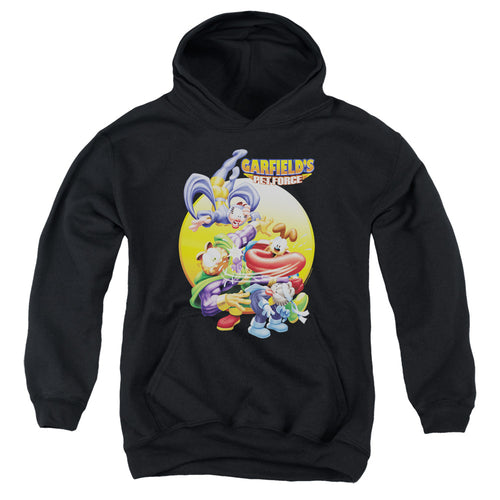 Garfield Tongue Of Doom Youth Hoodie