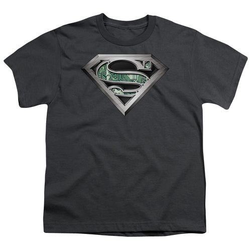 Superman Circuitry Logo Youth/Toddler T-Shirt