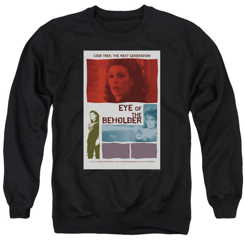 Star Trek Eye of the Beholder Black Crewneck Sweatshirt