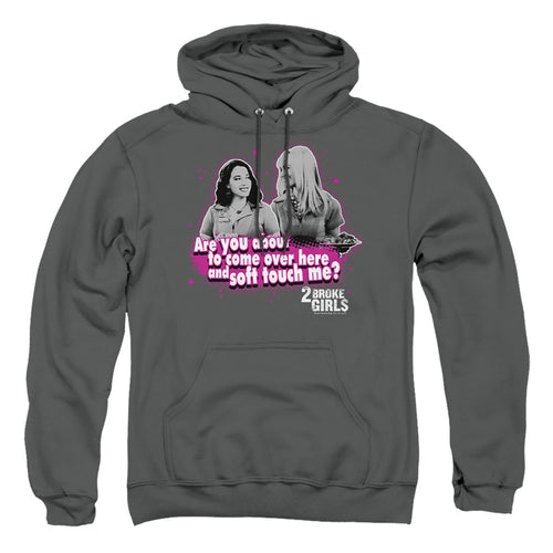 2 Broke Girls Soft Touch Pullover Hoodie