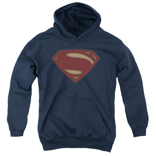 Batman v Superman Superman Costume Shield Youth Hoodie