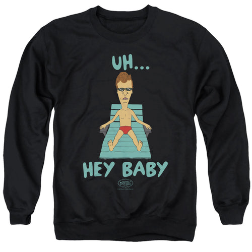 Beavis and Butthead Uh Hey Baby Crewneck Sweatshirt