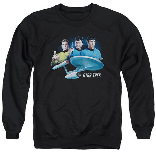 Star Trek The Main Three Crewneck Sweatshirt