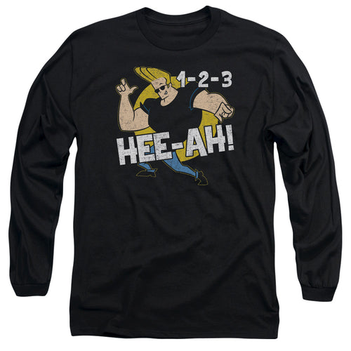 Johnny Bravo 123 Long Sleeve T-Shirt