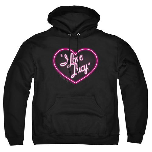 I Love Lucy Neon Logo Pullover Hoodie