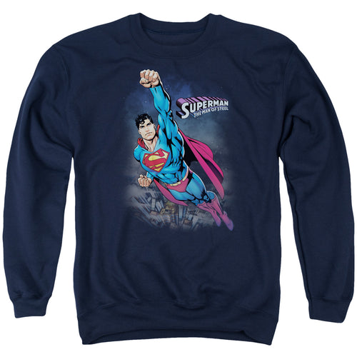 Superman Twilight Flight Crewneck Sweatshirt