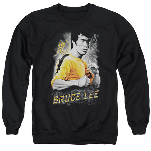 Bruce Lee Yellow Dragon Crewneck Sweatshirt