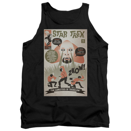 Star Trek Juan Ortiz The Gamesters of Triskelion Black Tank Top