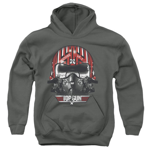 Top Gun Goose Helmet Youth Hoodie