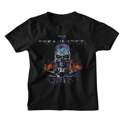 The Terminator Terminator Flames Youth/Toddler T-Shirt