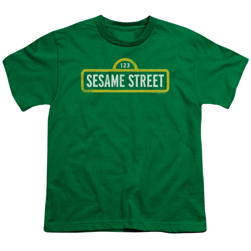 Sesame Street Rough Logo Youth/Toddler T-Shirt