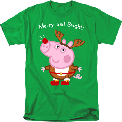 Peppa Pig George Pig Christmas Reindeer T-Shirt