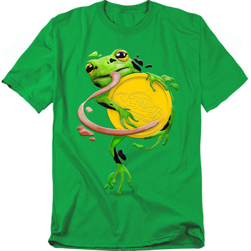 Play-Doh Frog Hugging Lid T-Shirt