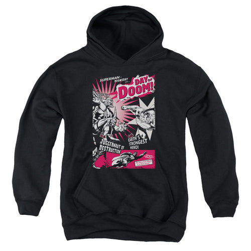 Superman Day of Doom Youth Hoodie