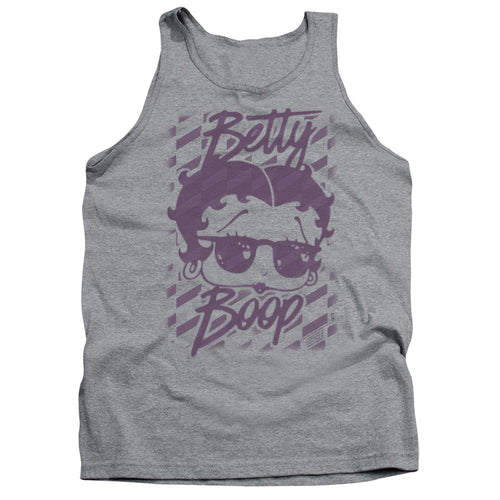 Betty Boop Summer Shades Athletic Heather Tank Top